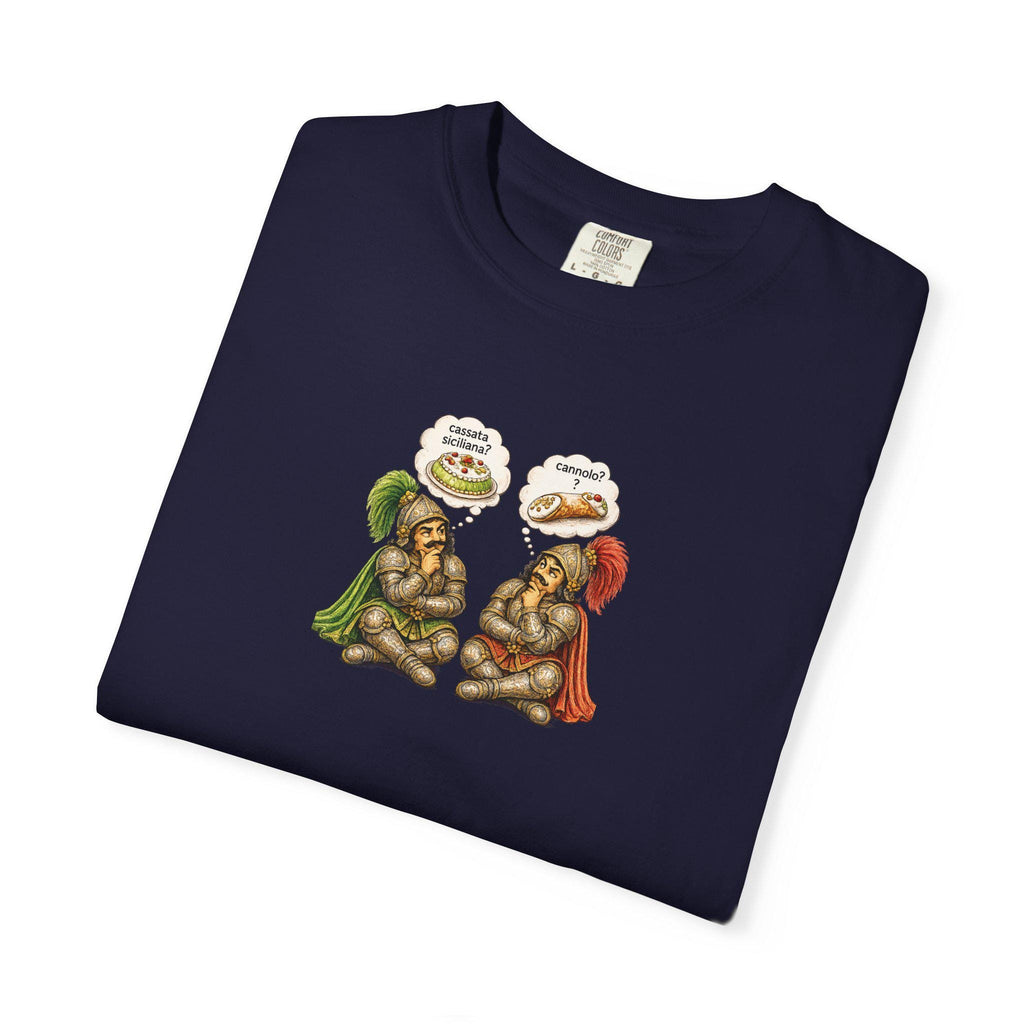 Cannolo or Cassata Shirt, Sicilian Dessert Puppet Tee, Pupi - photo 9