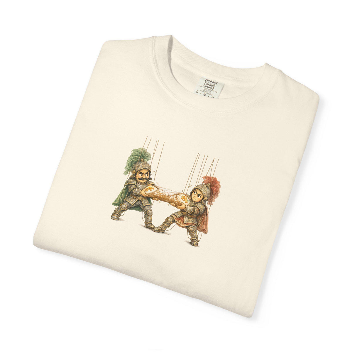 Sicilian Puppets Cannolo Shirt, Pupi Siciliani Funny Art - photo 2