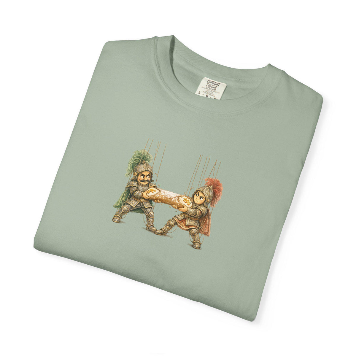 Sicilian Puppets Cannolo Shirt, Pupi Siciliani Funny Art - photo 3