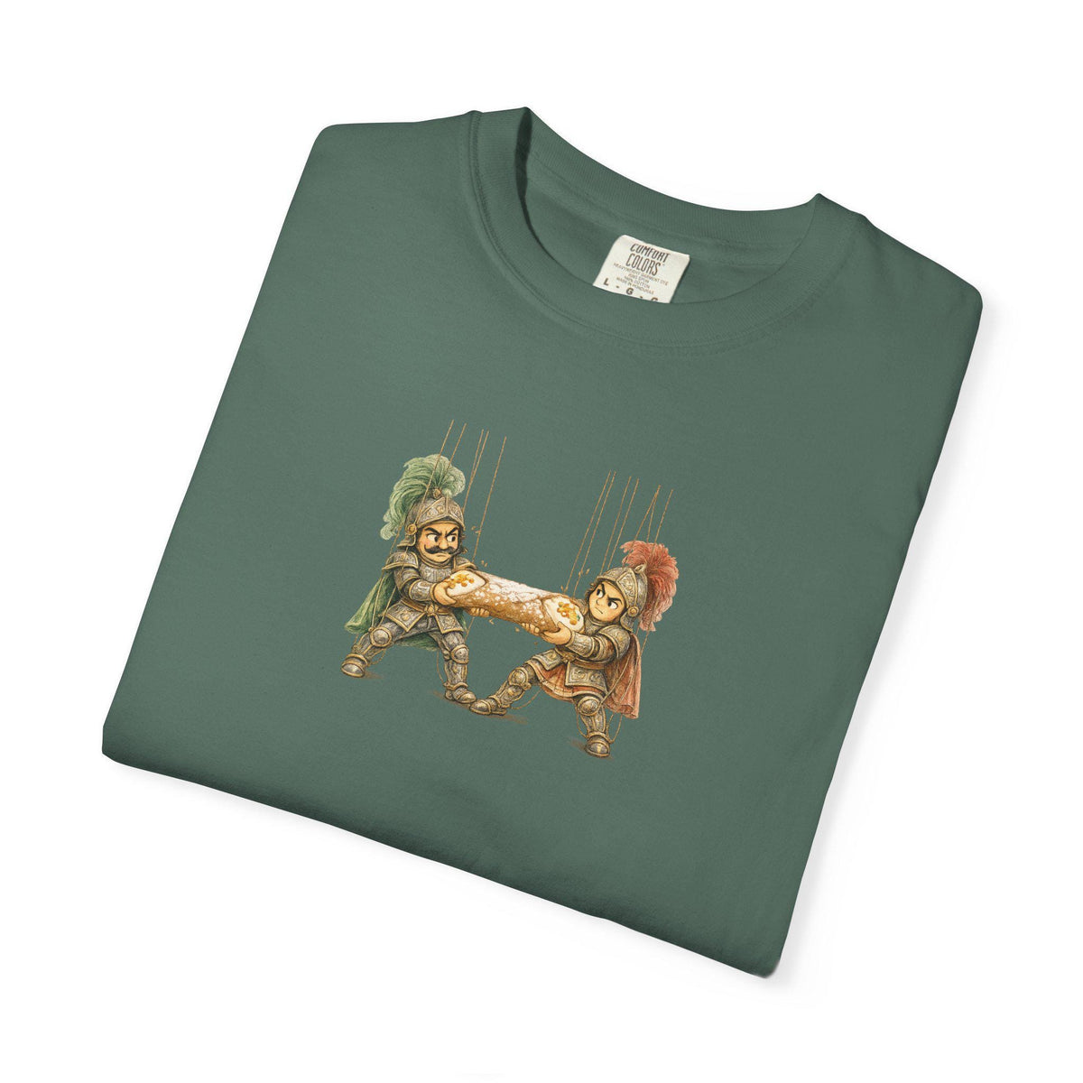 Sicilian Puppets Cannolo Shirt, Pupi Siciliani Funny Art - photo 4