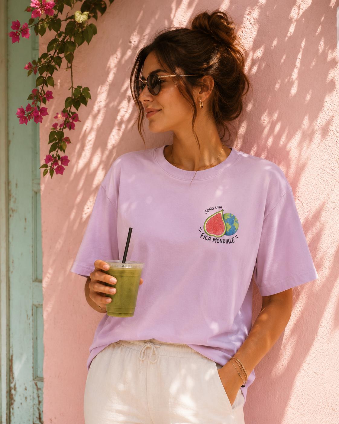 Prickly Pear Shirt, Sicilian Sass Tee, Fico d'India Italian - photo 1