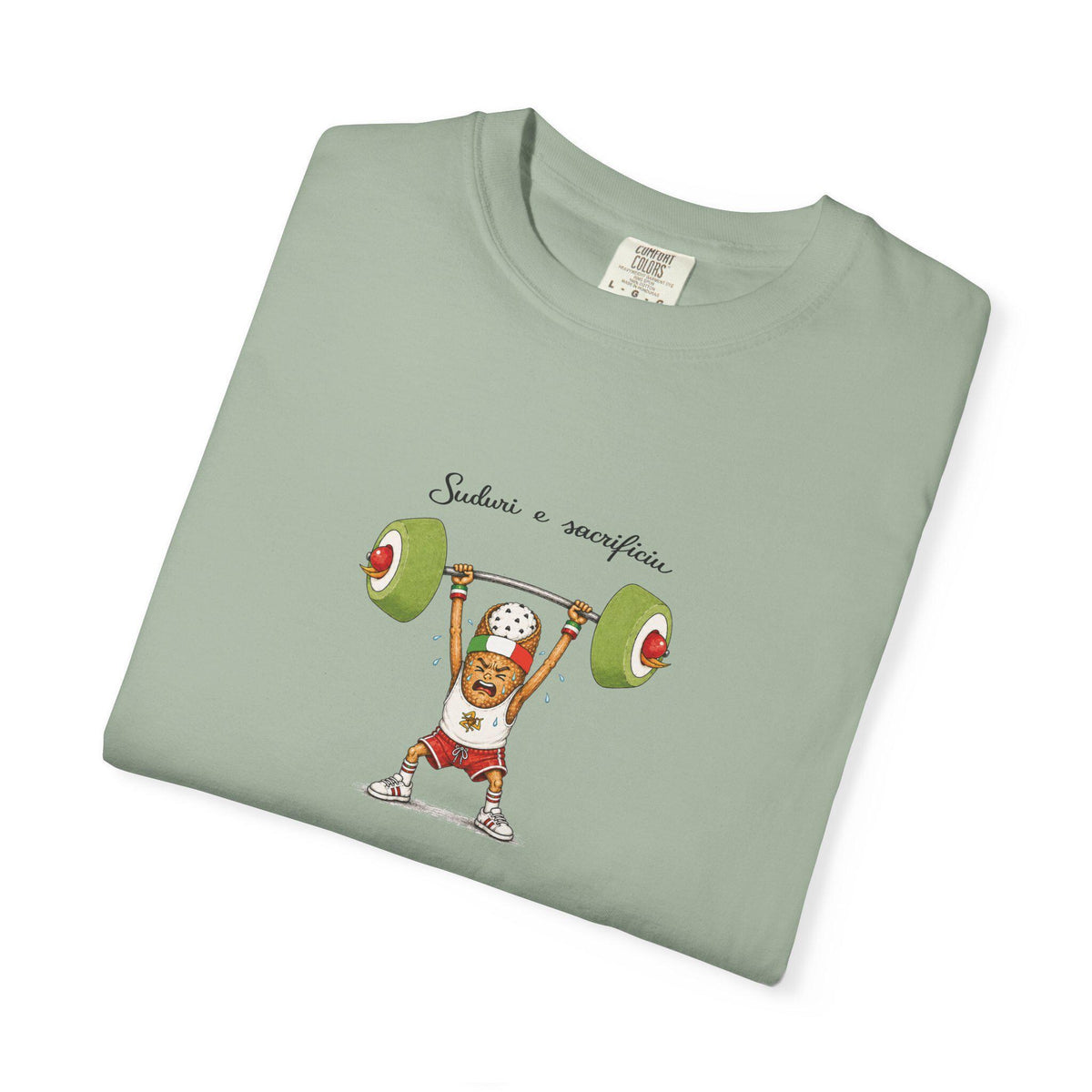 Funny Cannolo Gym Shirt, Sicilian Fitness Tee, Suduri e - photo 3