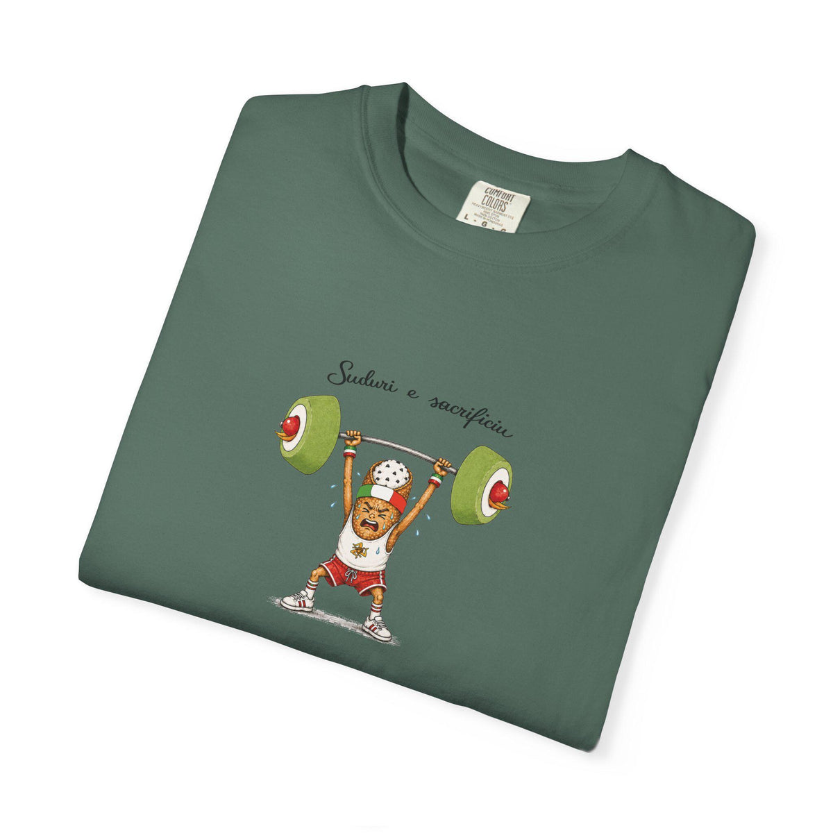 Funny Cannolo Gym Shirt, Sicilian Fitness Tee, Suduri e - photo 4