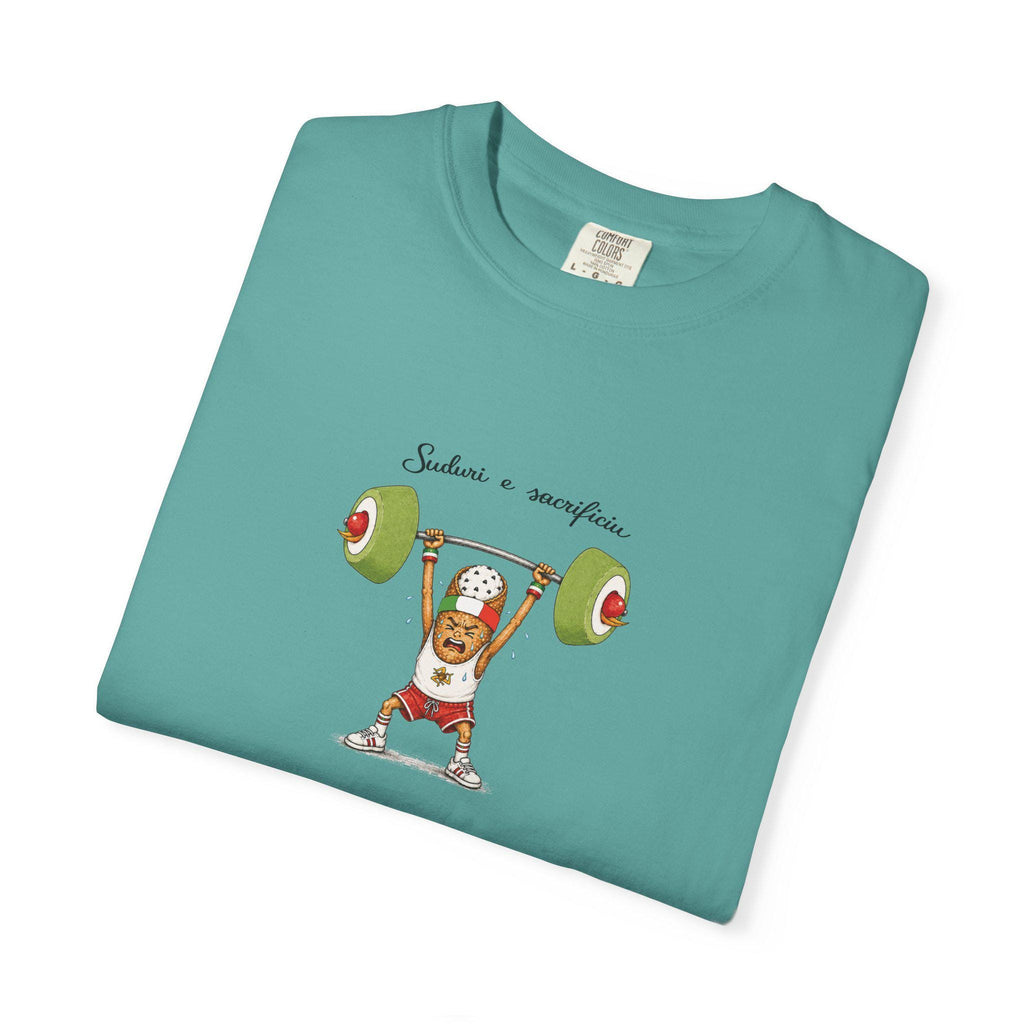 Funny Cannolo Gym Shirt, Sicilian Fitness Tee, Suduri e - photo 5
