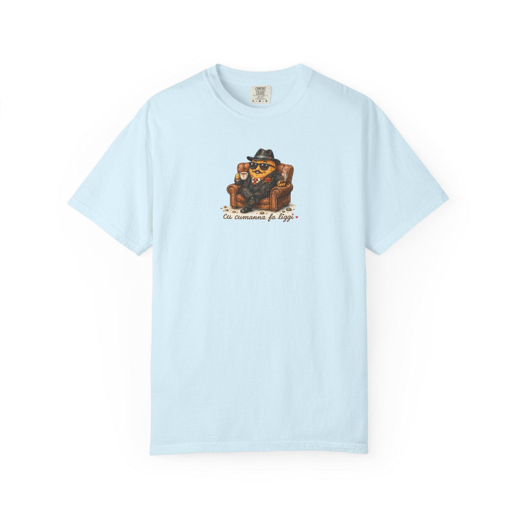Sicilian Nonno Shirt, Arancino Character Tee, Cu Cumanna Fa - photo 7