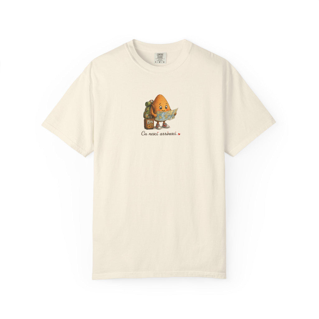 Sicilian Travel Shirt, Cu Nesci Arrinesci Tee, Italian - photo 4
