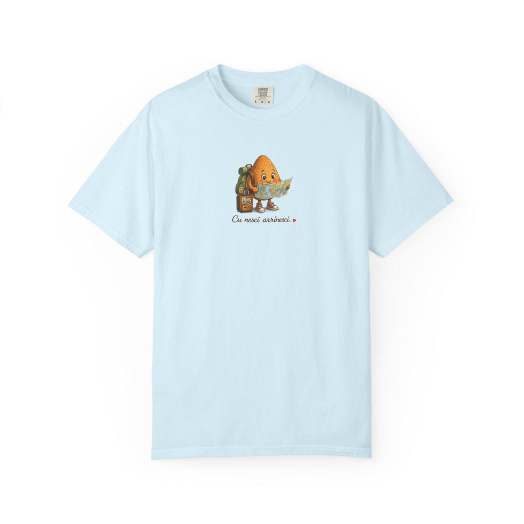 Sicilian Travel Shirt, Cu Nesci Arrinesci Tee, Italian - photo 8