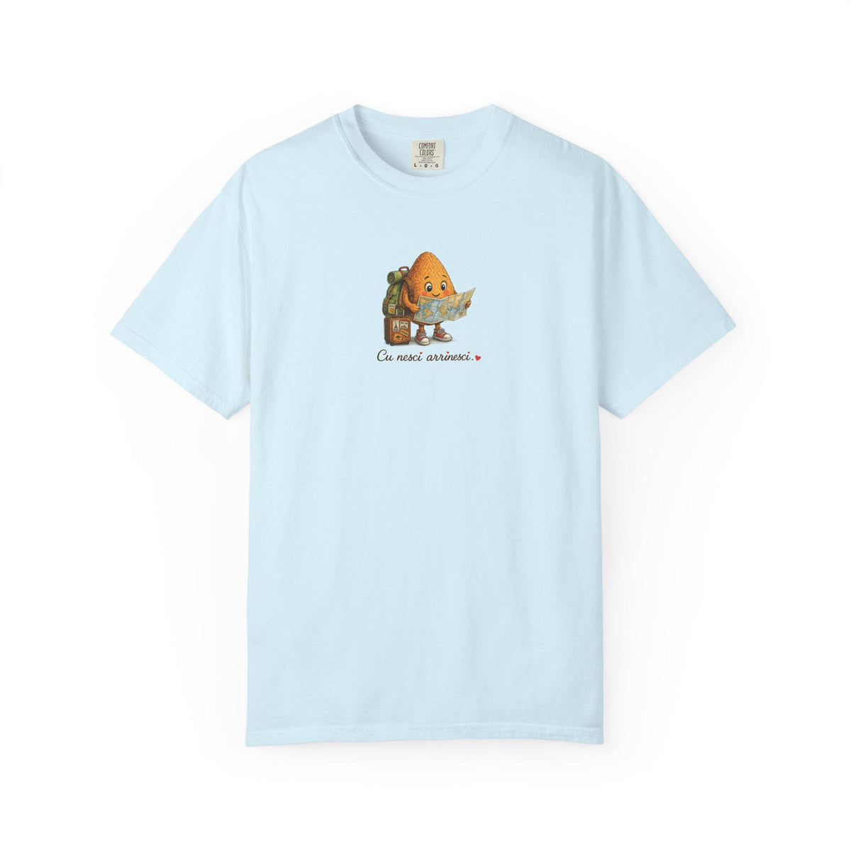 Sicilian Travel Shirt, Cu Nesci Arrinesci Tee, Italian - photo 8